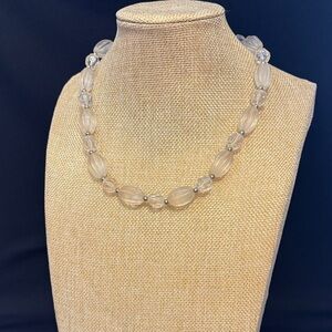 Chic Translucent Beaded Necklace